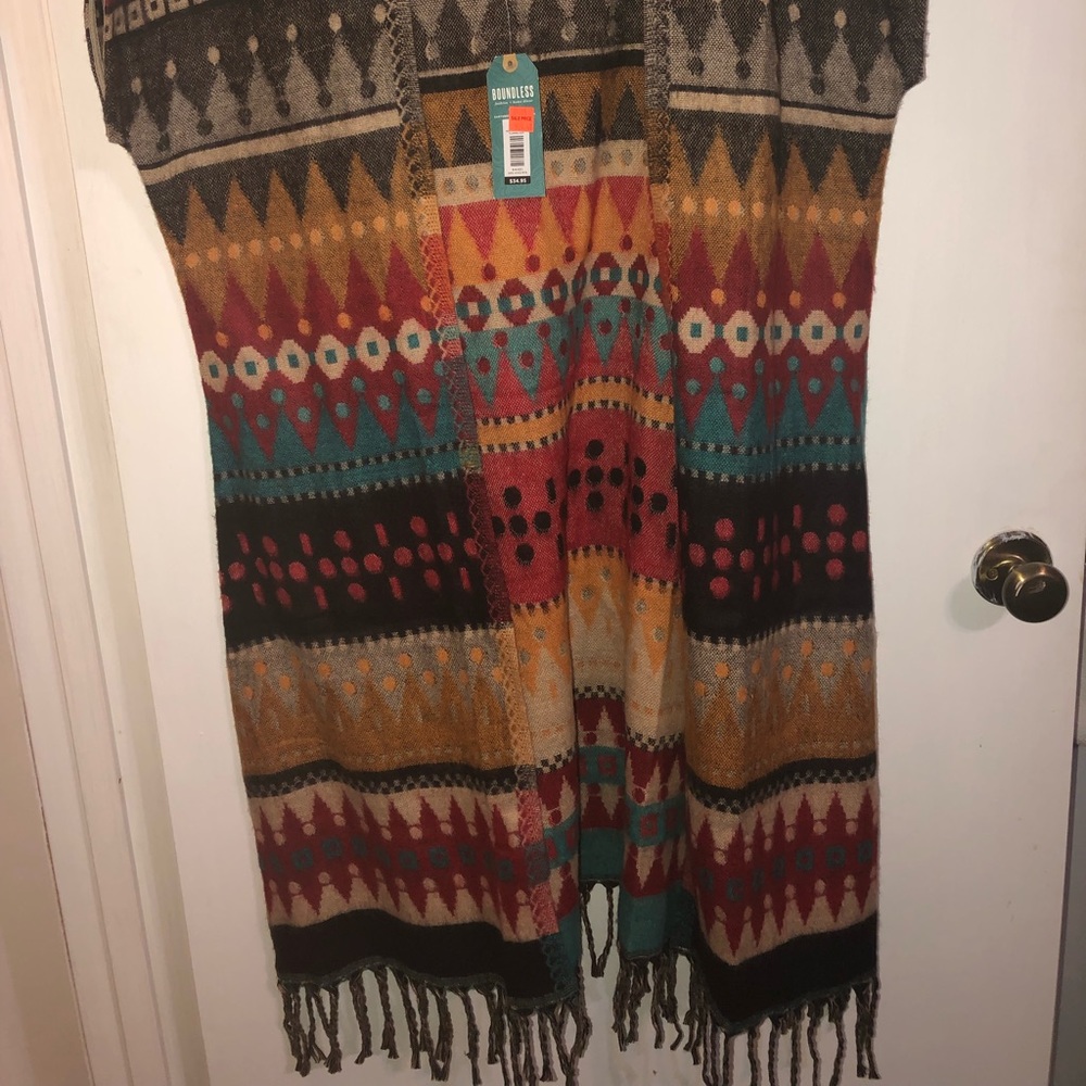 EARTHBOUND Aztec print kimono